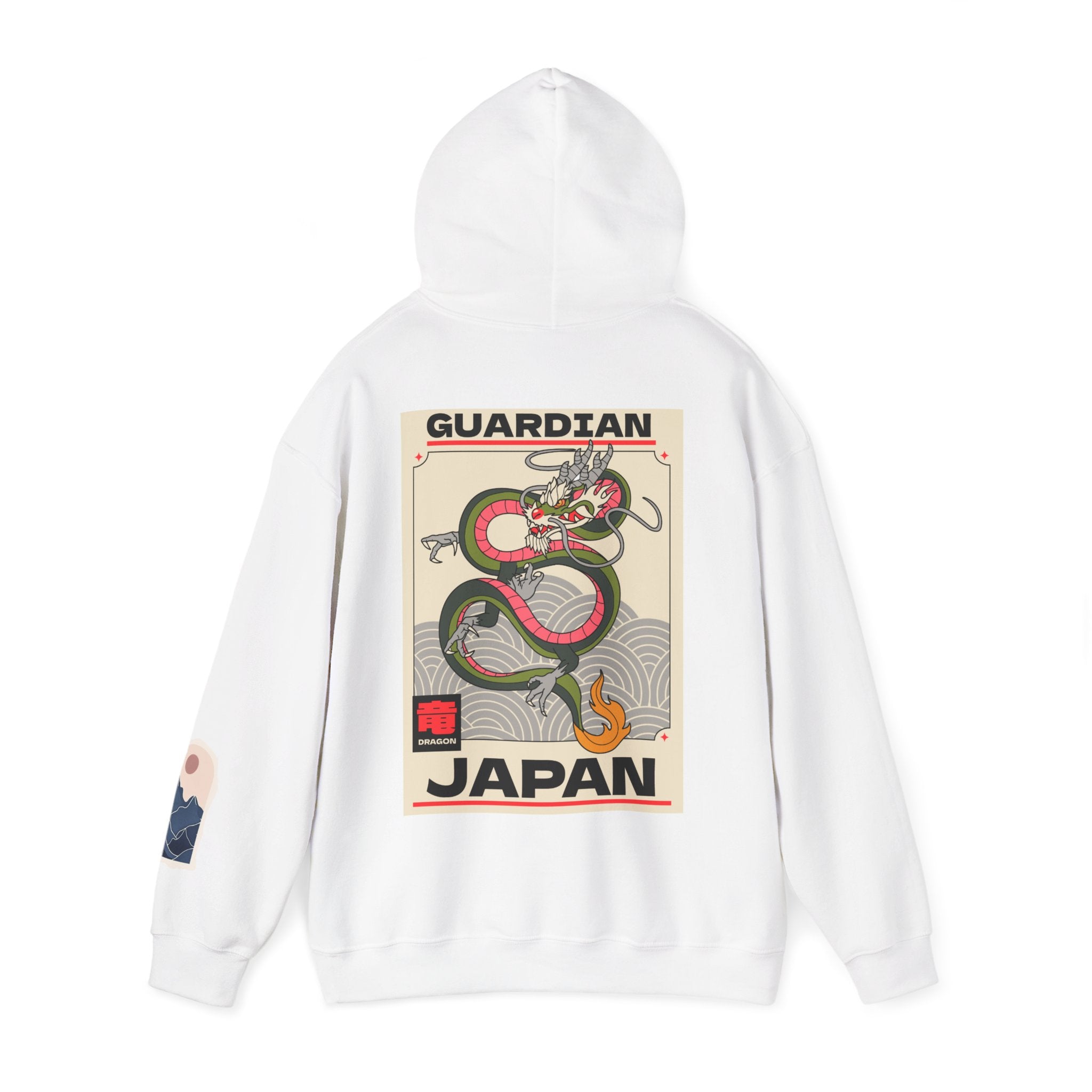 Japan Dragon Hoodie - Vintage Gurotakan Poster Sweatshirt