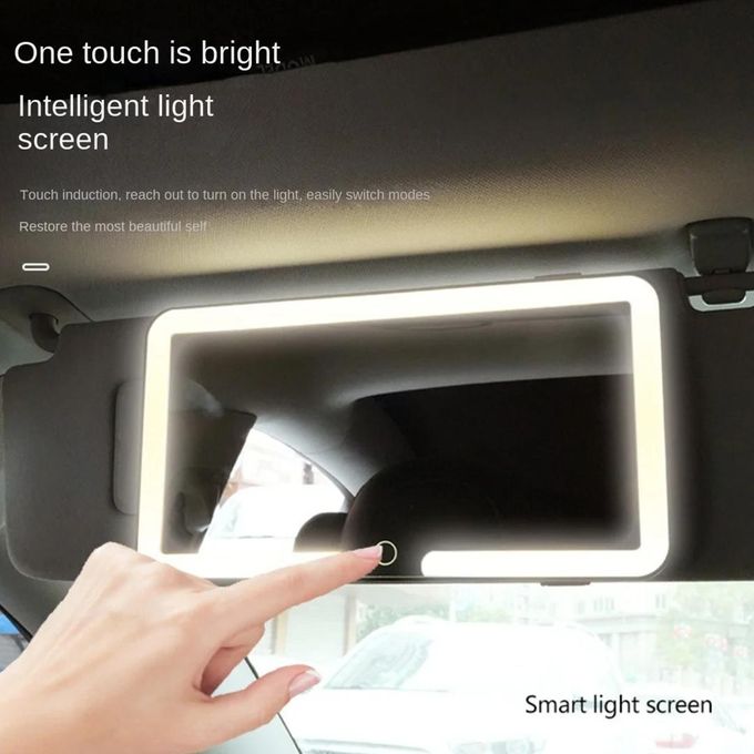 Premium LED Car Makeup Mirror