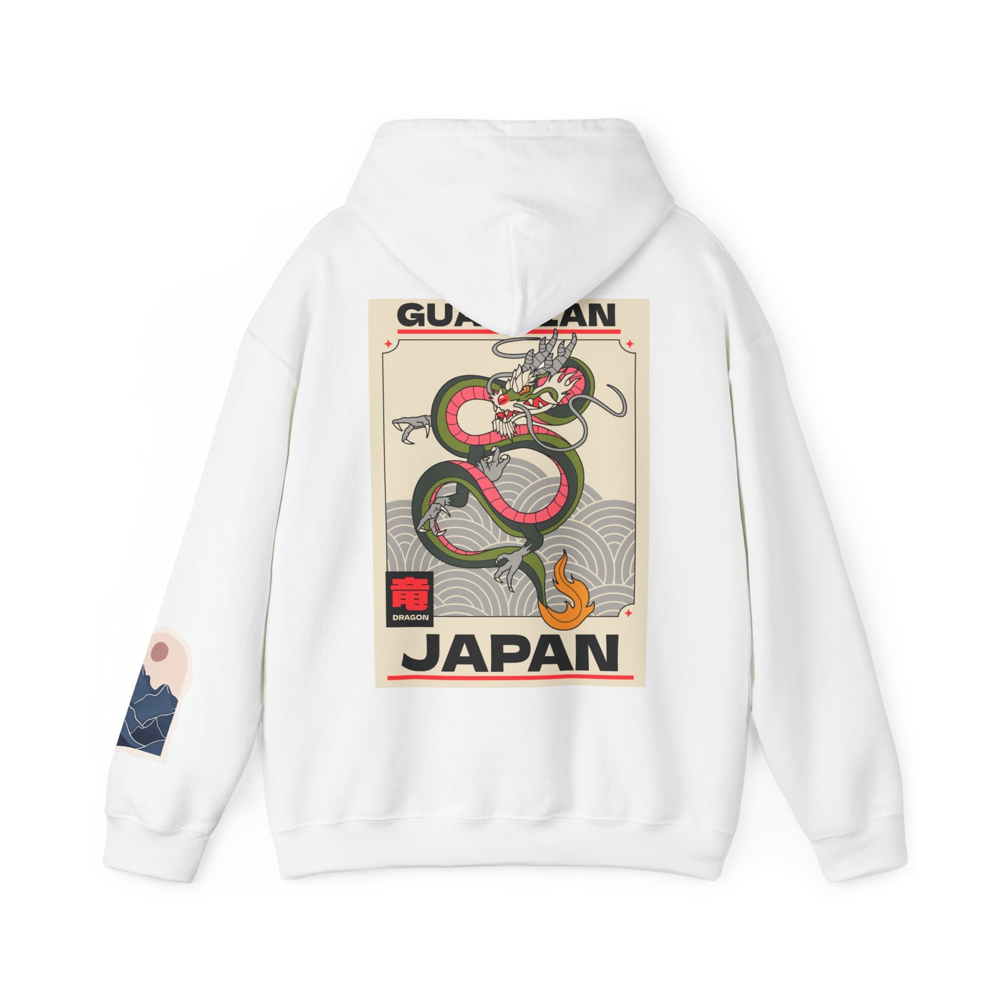 Japan Dragon Hoodie - Vintage Gurotakan Poster Sweatshirt