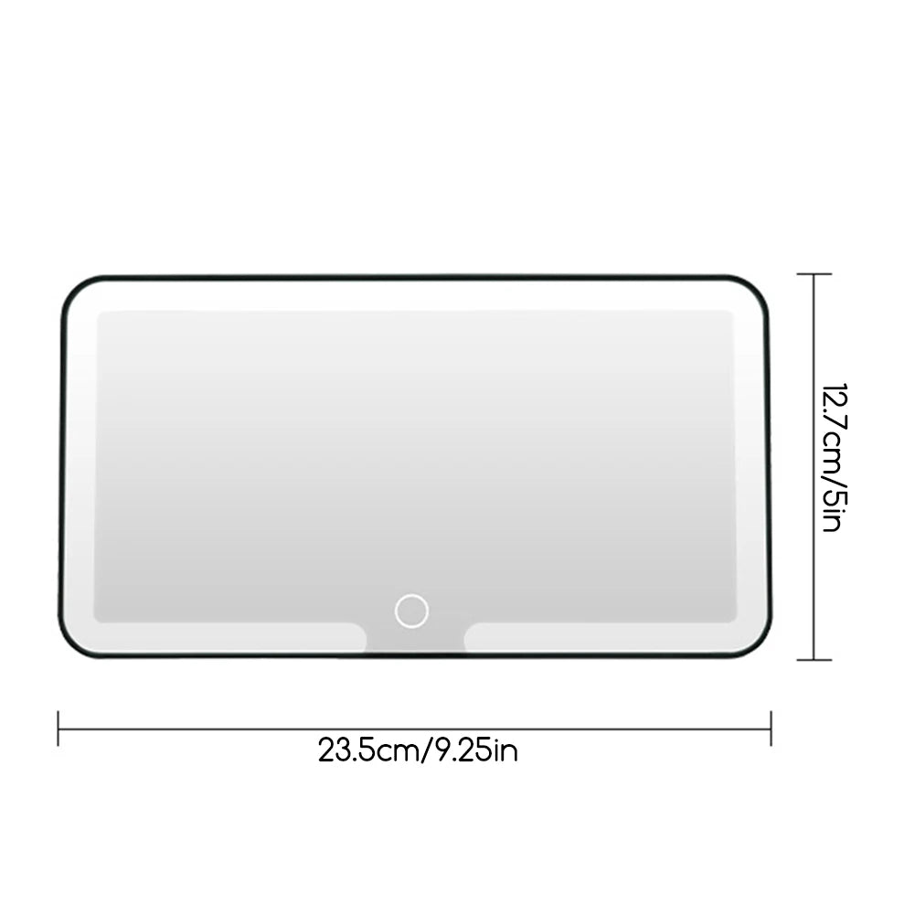 Premium LED Car Makeup Mirror