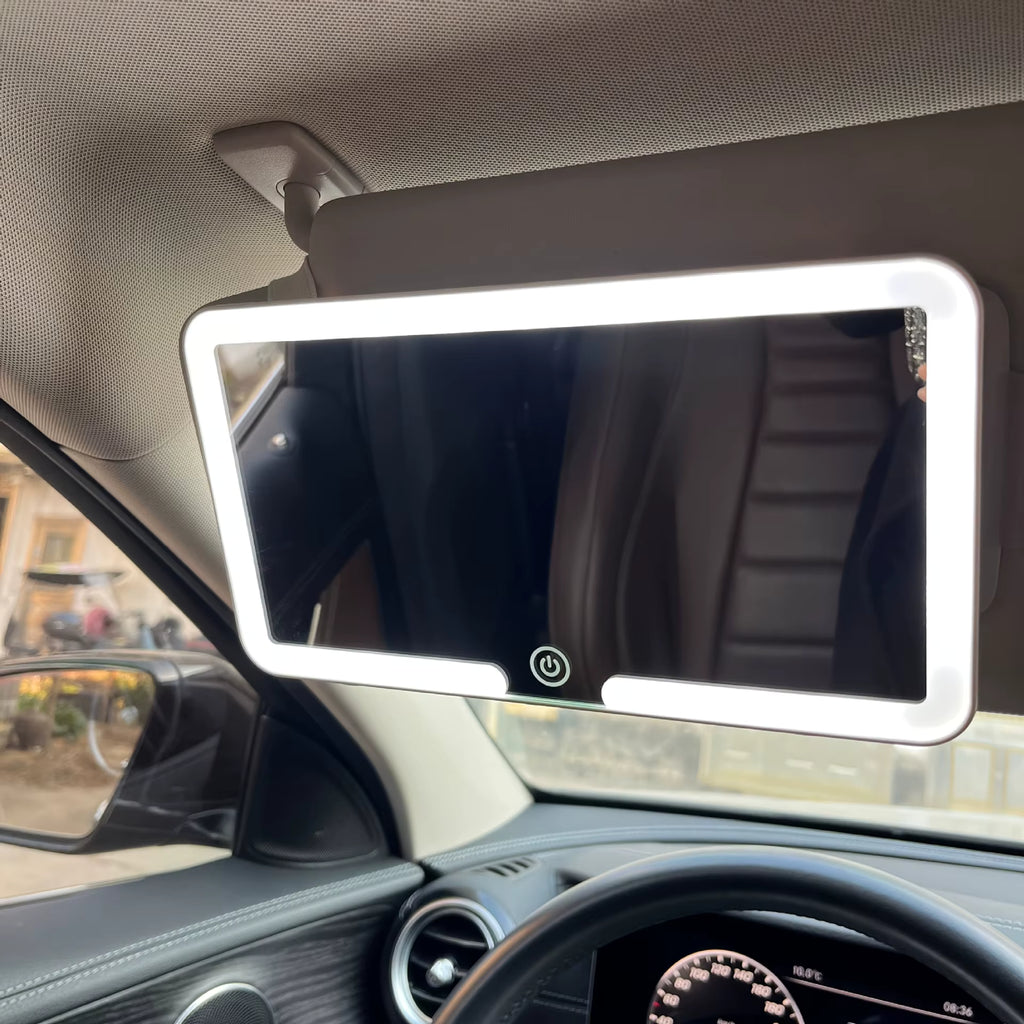 Premium LED Car Makeup Mirror